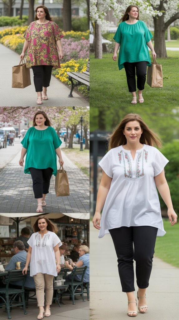 Tunic Top with Ankle Pants