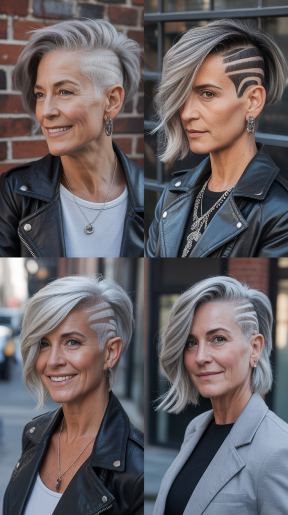 Dramatic Side Undercuts