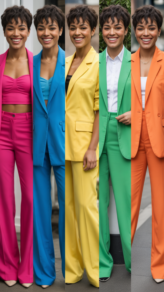 The Coordinated Set in Vibrant Color