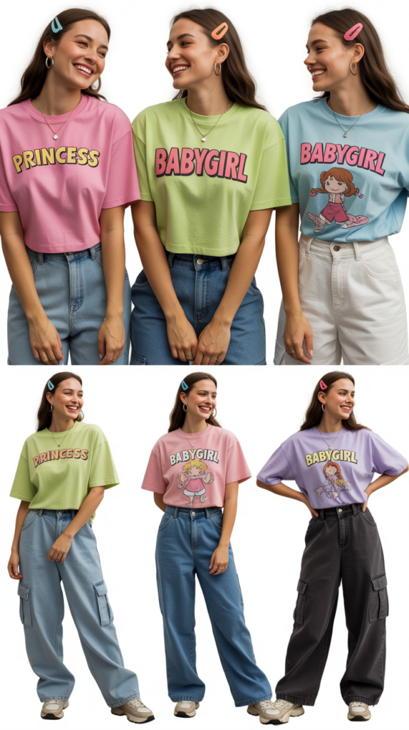  Baby Tees with Slogans