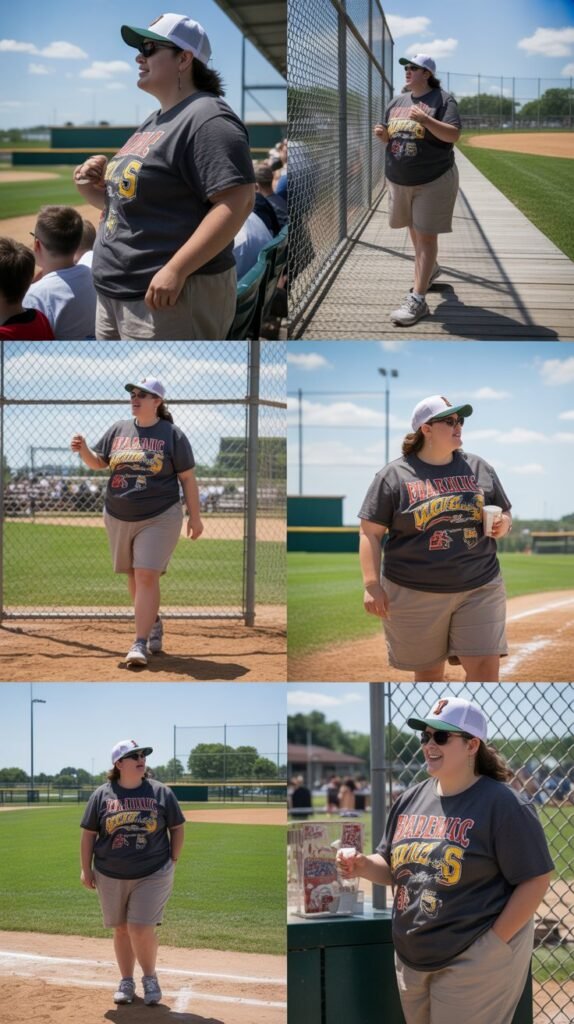 Graphic Tee and Shorts Combination