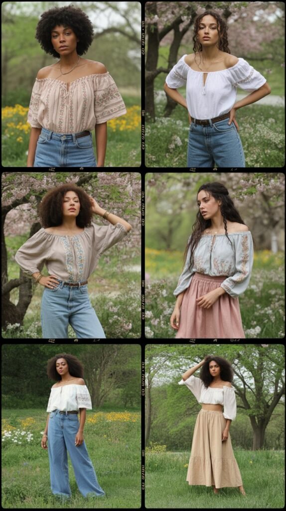  Peasant Tops and Bohemian Blouses