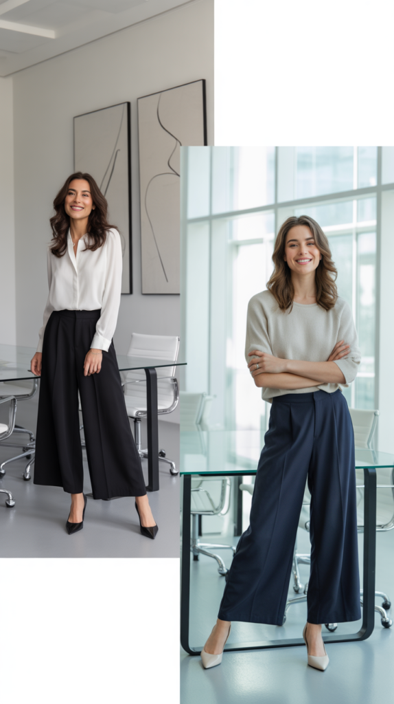 Culottes with Fitted Top