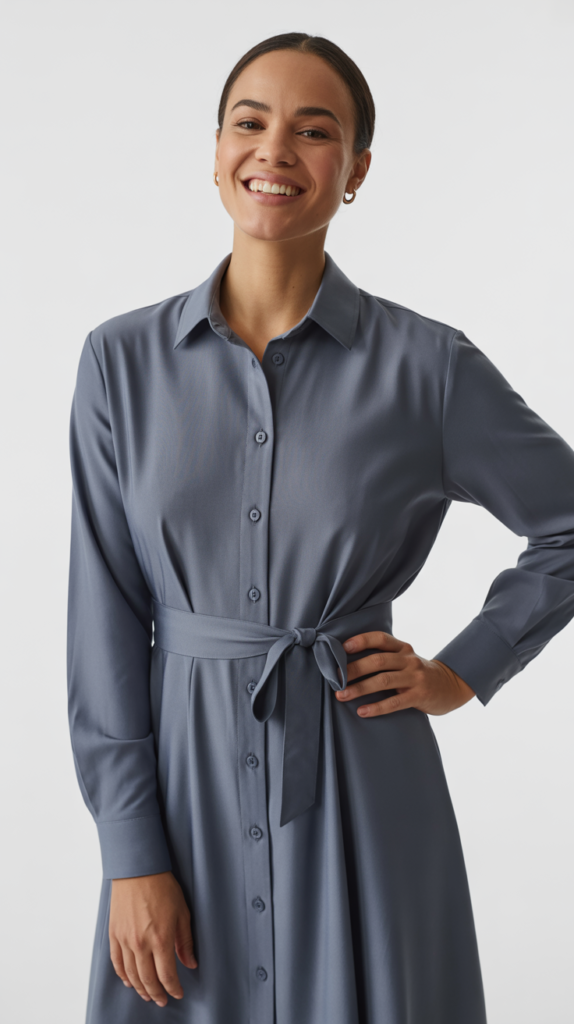 Belted Shirt Dresses