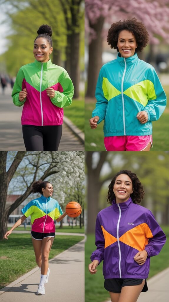 Colorblock Windbreakers