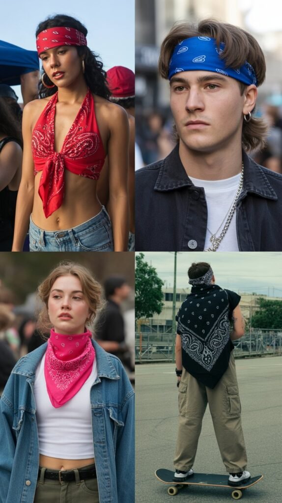 Bandana Tops and Accessories