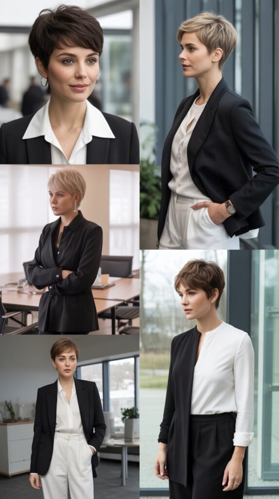 The Black and White Formal Uniform