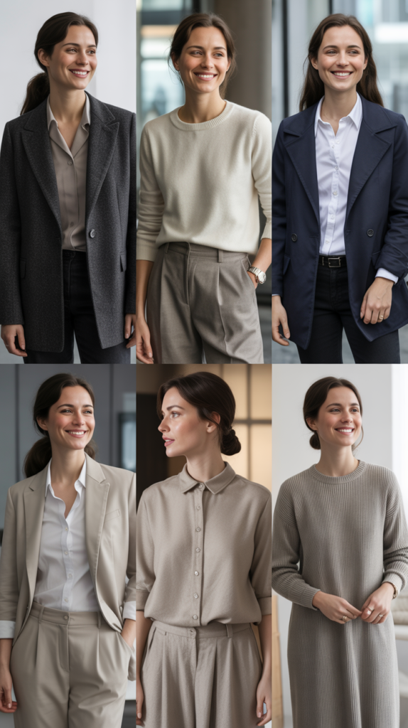 Monochrome Outfit in Neutral Tones