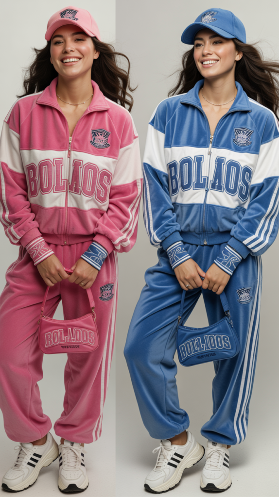 Logo-Heavy Athletic Set