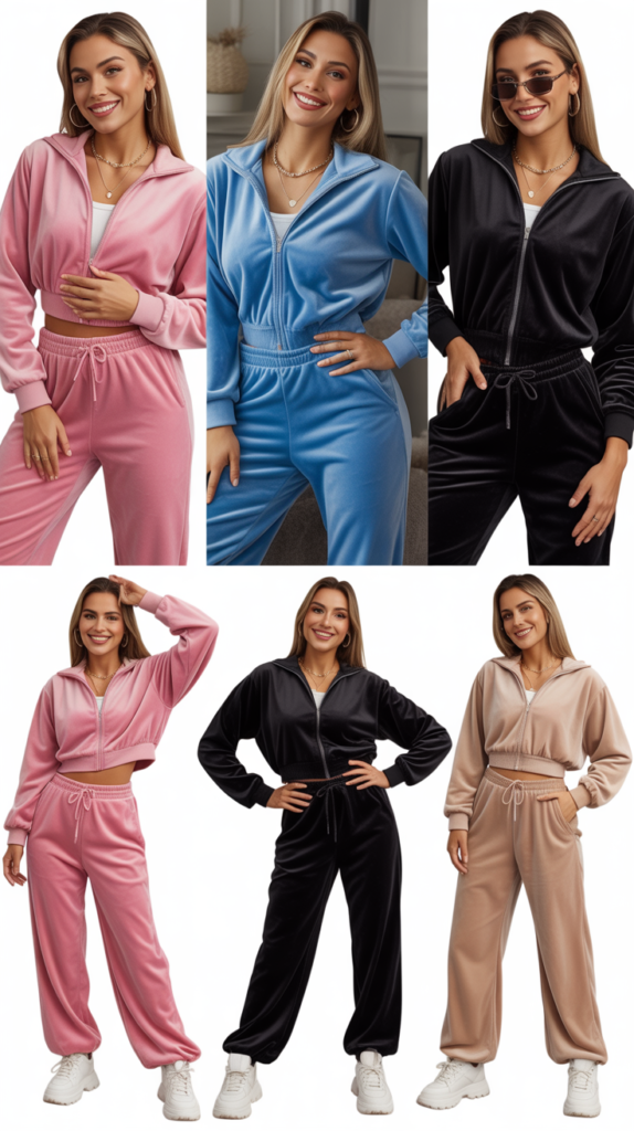  Velour Tracksuits