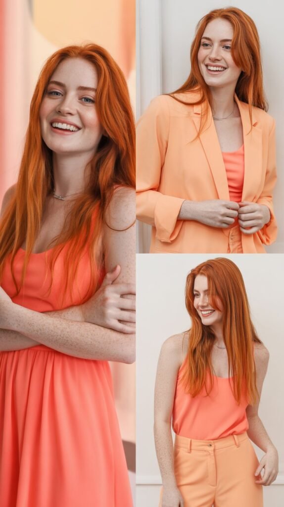 Coral and Peach Vibrancy