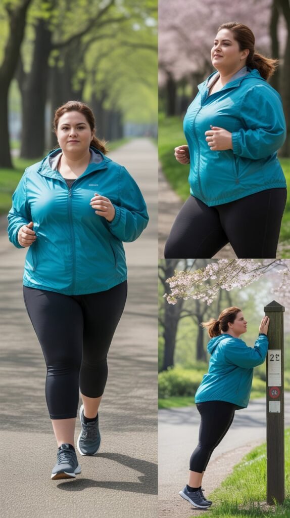 Windbreaker with Capri Leggings