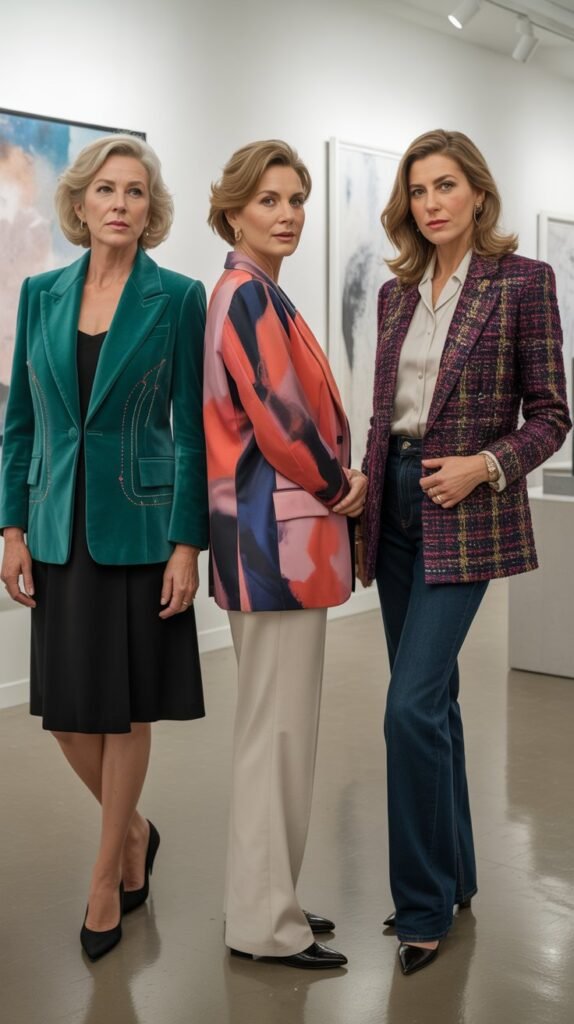 The Statement Blazer with Simple Base