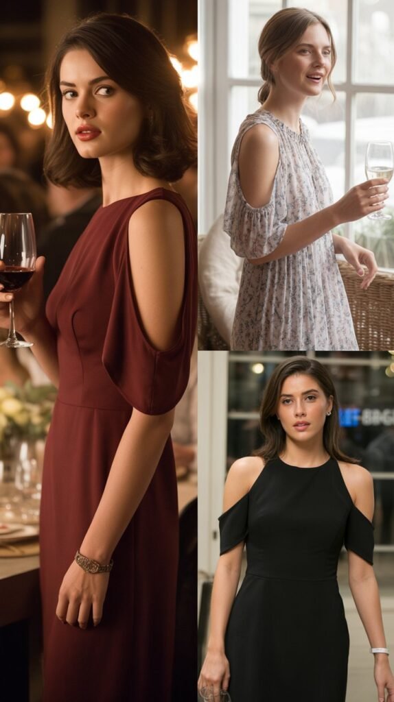 The Cold Shoulder Dress