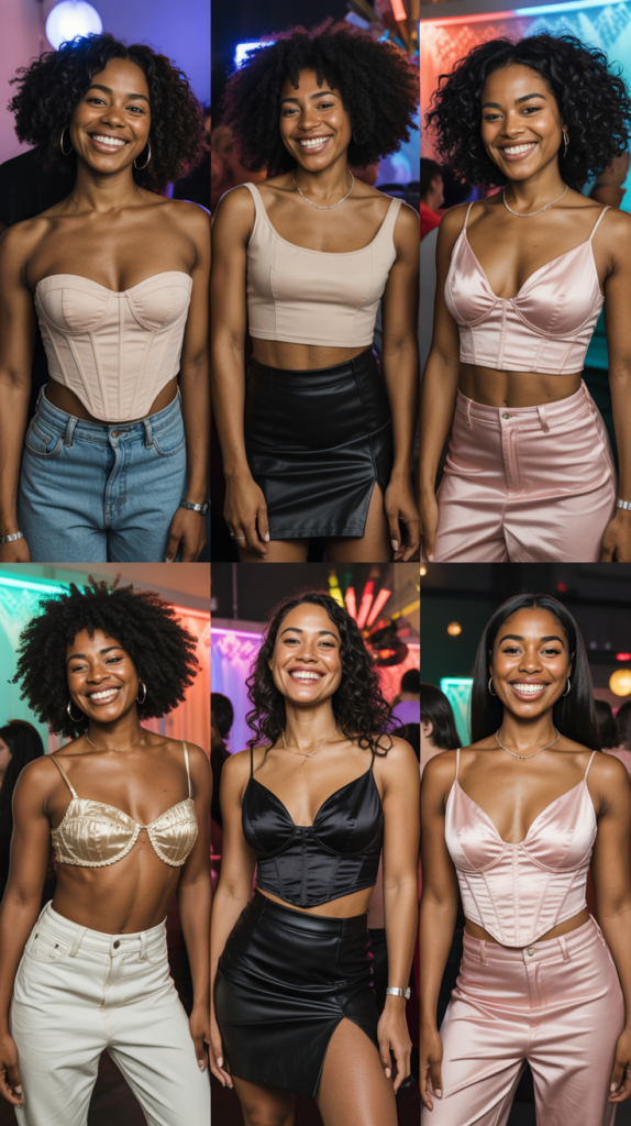 Corset Tops And Bustier Styles