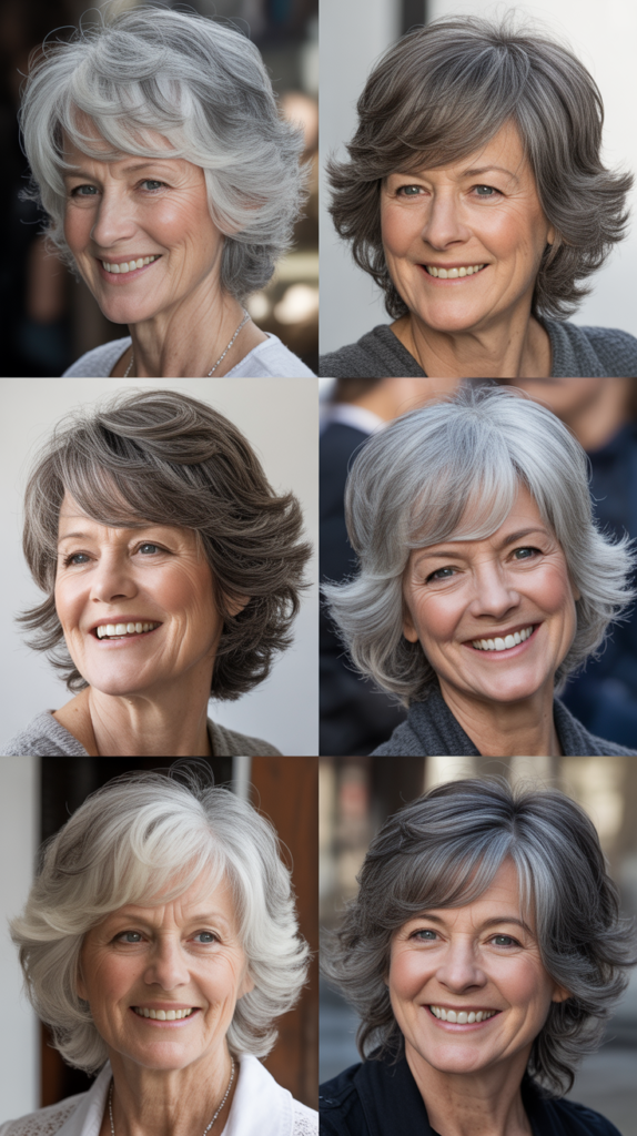 Layered Shag with Side Bangs