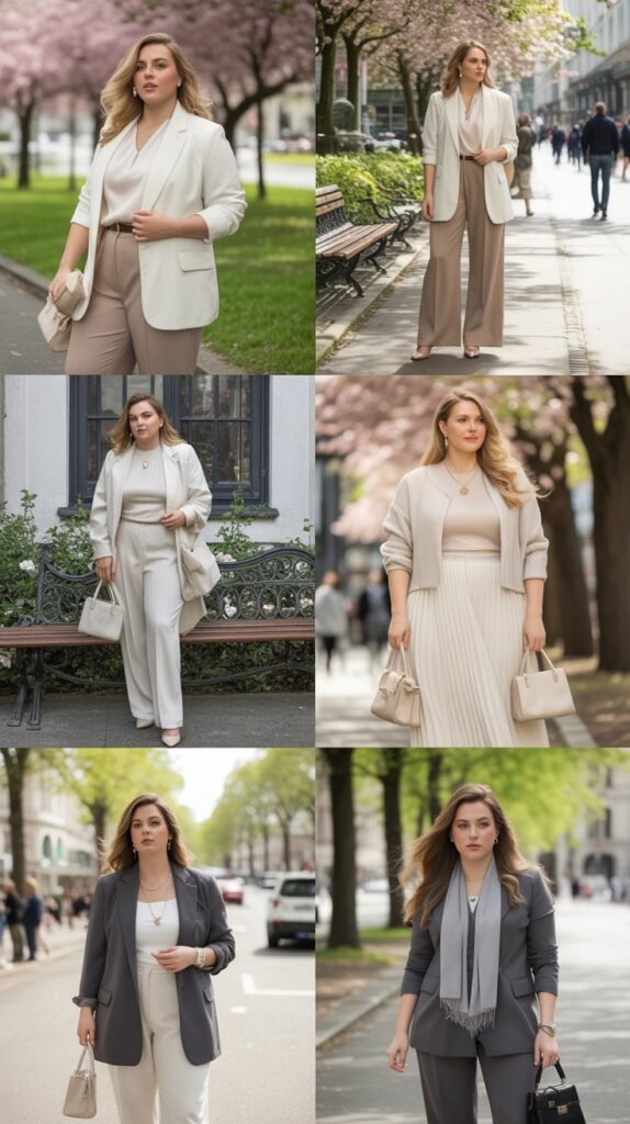 Monochromatic Neutral Outfit