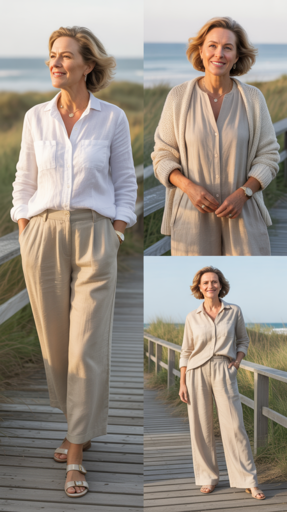 Lightweight Linen Separates