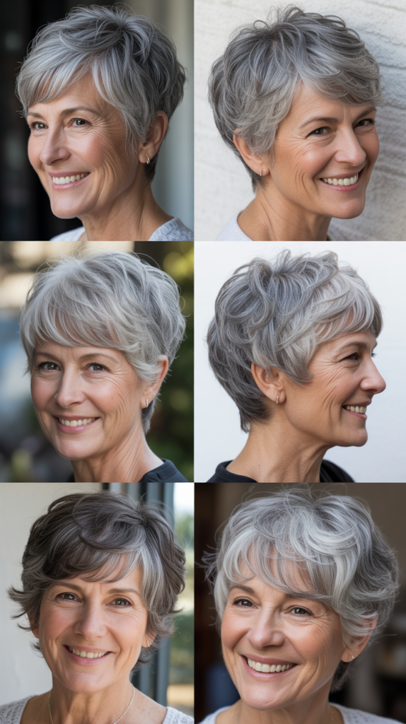  Layered Pixie with Texture Paste Styling