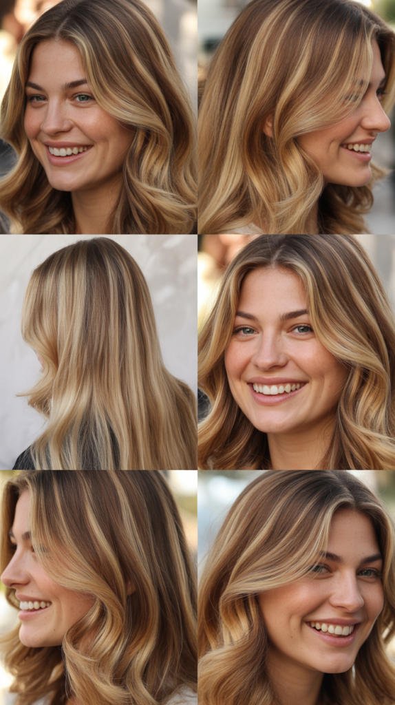 Light Brown Hair With Sandy Blonde Highlights