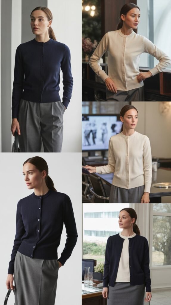 Cashmere Sweater Set for Coordinated Elegance