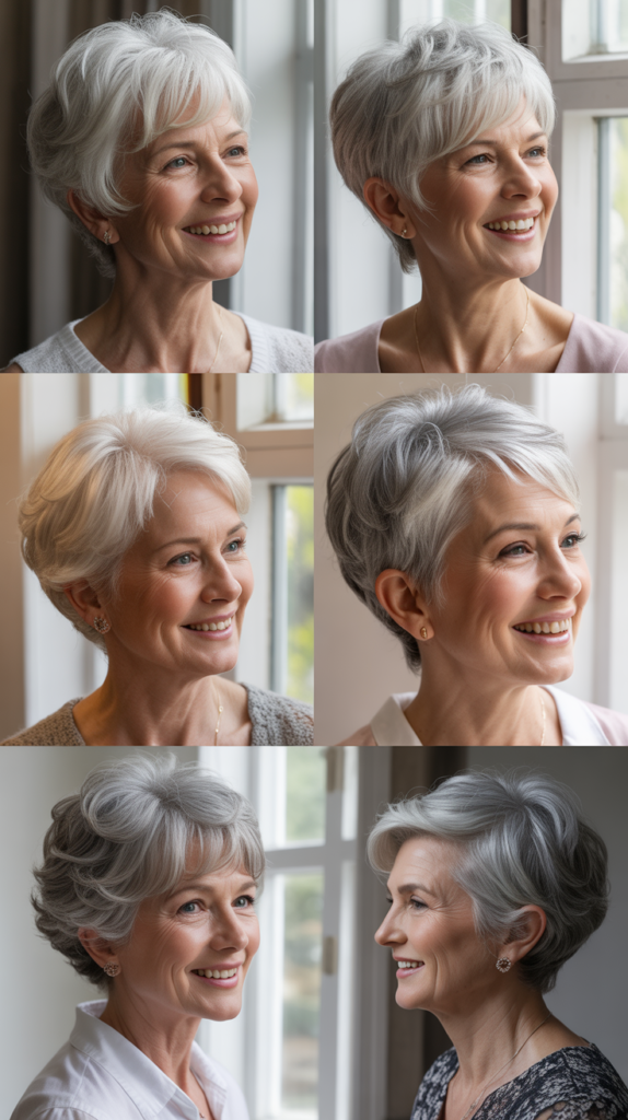 Soft Pixie with Longer Nape