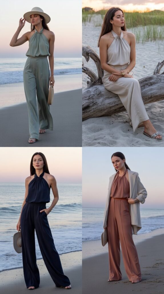 Halter Neck Jumpsuit