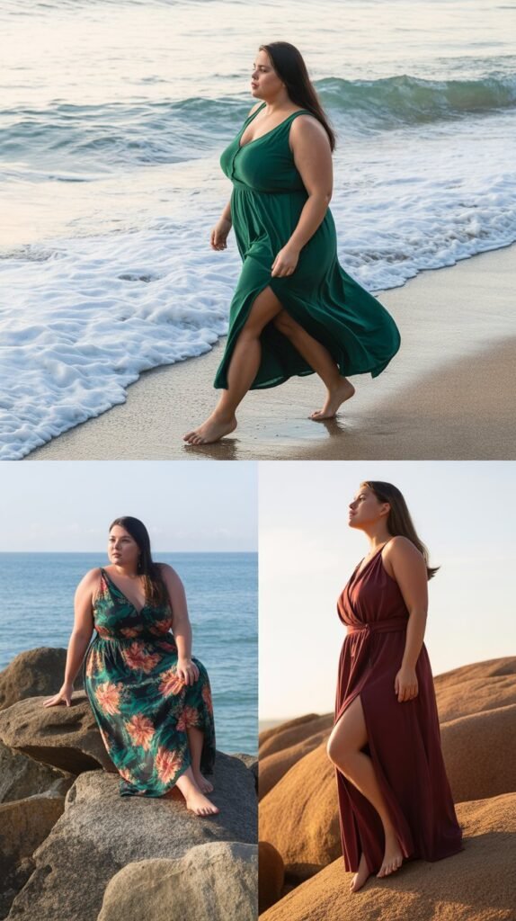 Maxi Dress with Side Slits