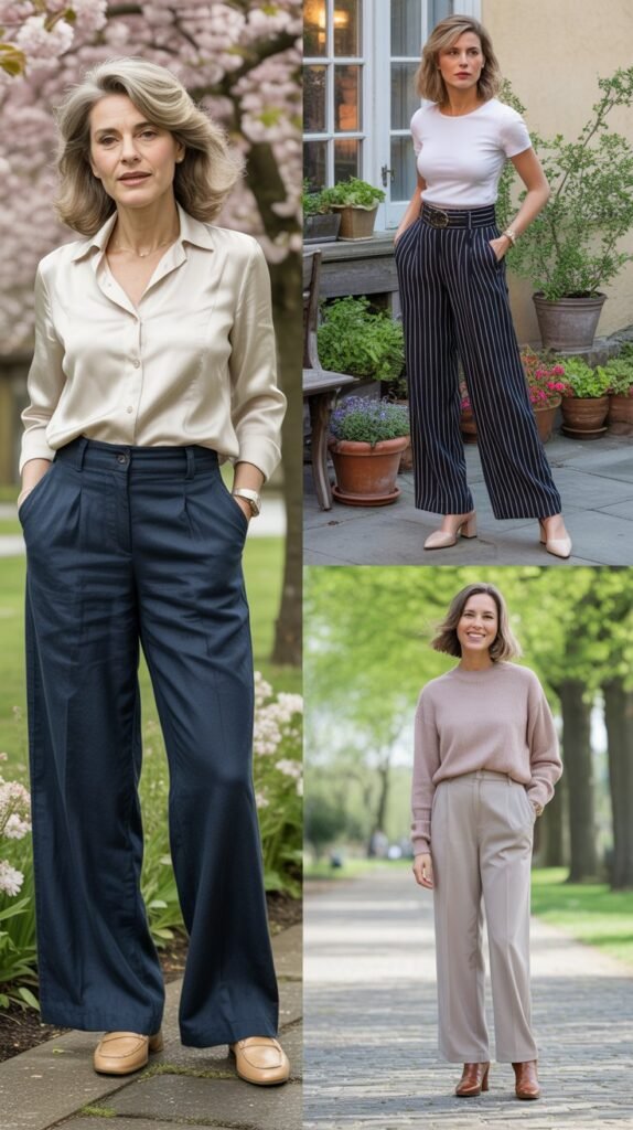Wide-Leg Trousers