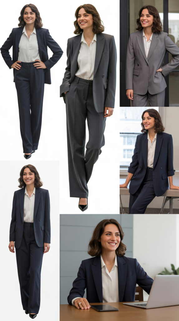 Blazer and Trousers Power Combo