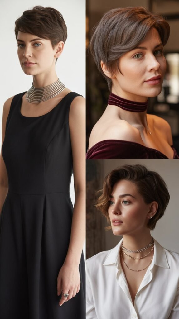 Collar Necklaces and Chokers