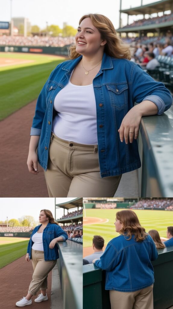 Denim Jacket Layering Look