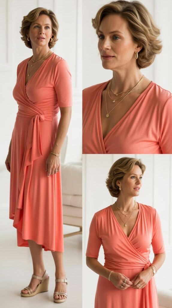 Lightweight Wrap Dress