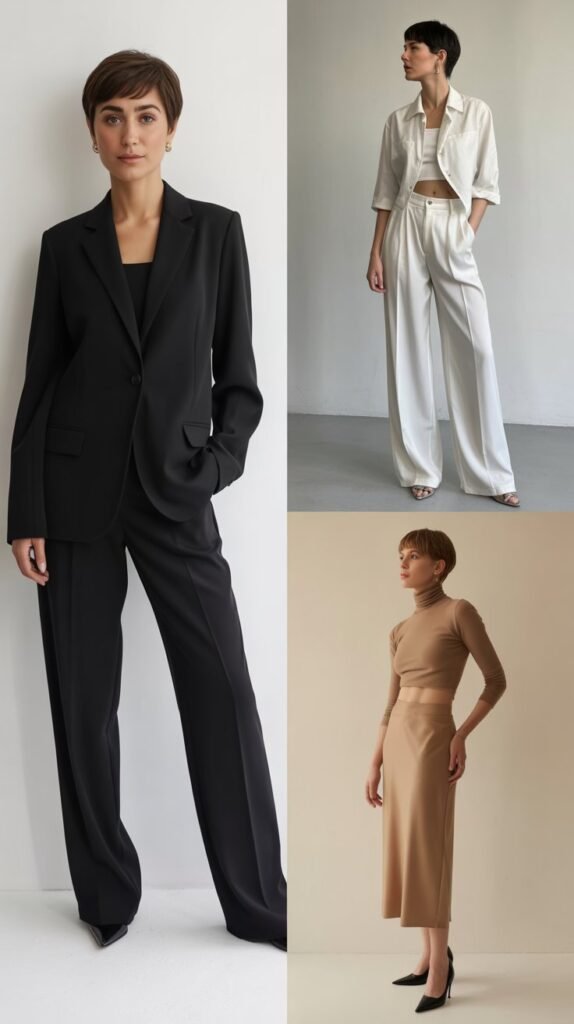 Monochromatic Outfits for Streamlined Impact