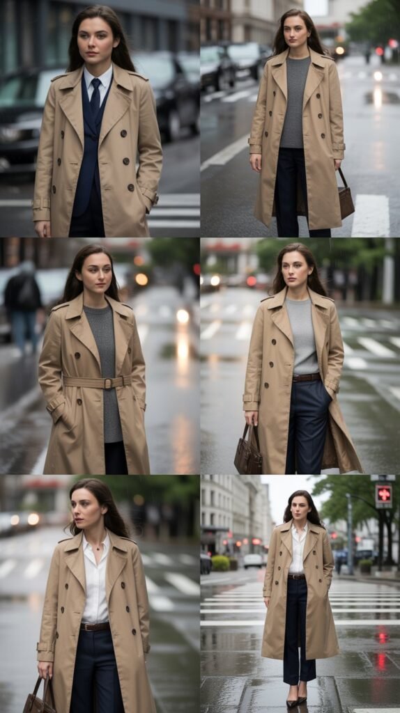  Trench Coat Timeless Classic