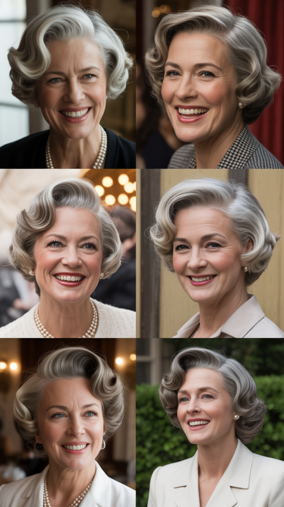 Vintage-Inspired Victory Rolls