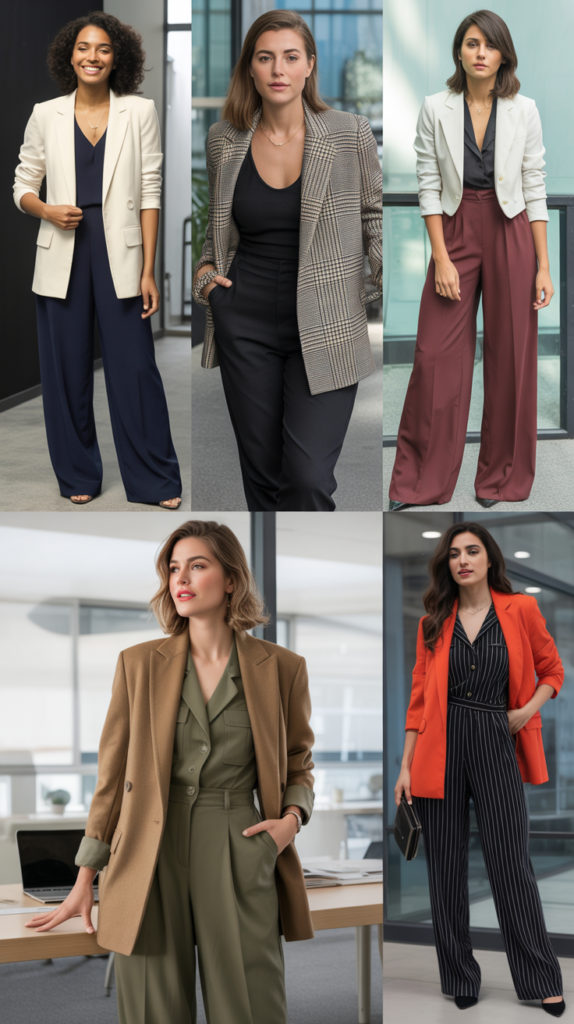 Jumpsuit with Blazer