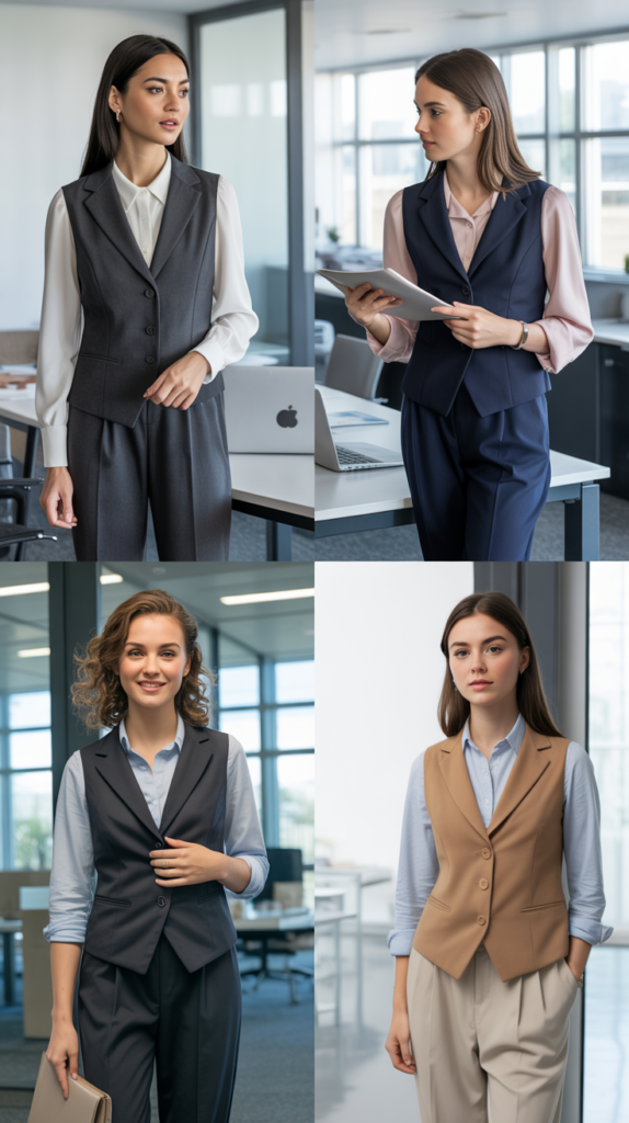  The Vest Layering Trend