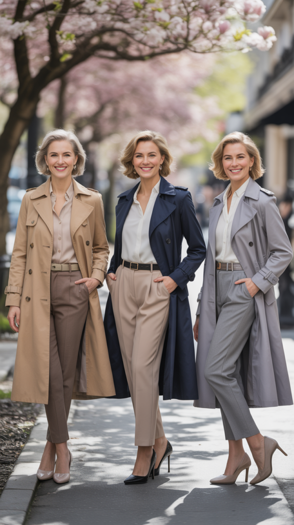 Lightweight Trench Coat Over Everything