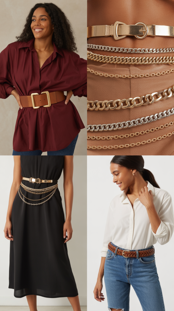 Chunky Belts and Chain Belts