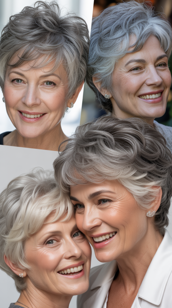 Wispy Pixie with Textured Crown