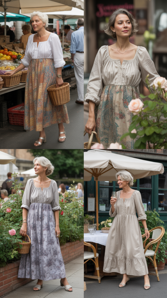 The Bohemian Peasant Dress