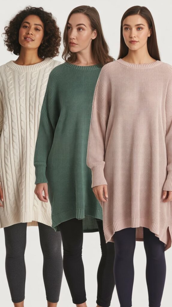  Tunic Sweaters