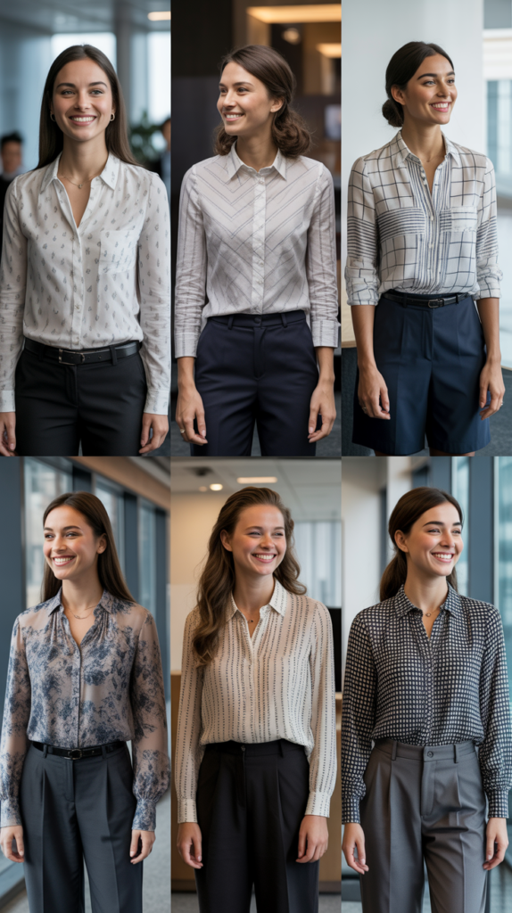 The Printed Blouse Focus