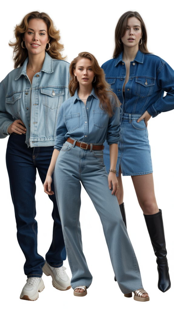 Denim-on-Denim Ensembles