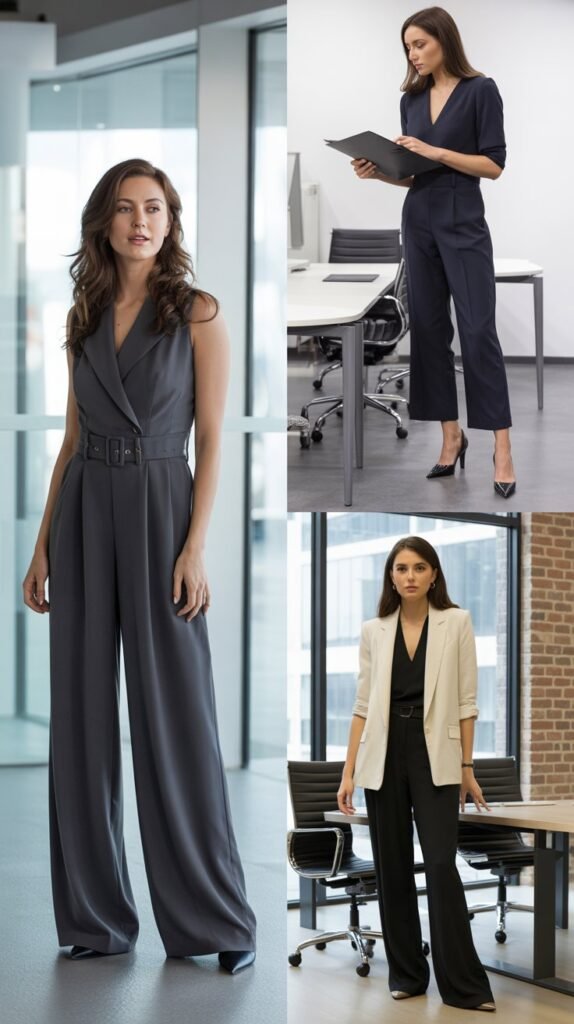 Jumpsuit for One-and-Done Styling