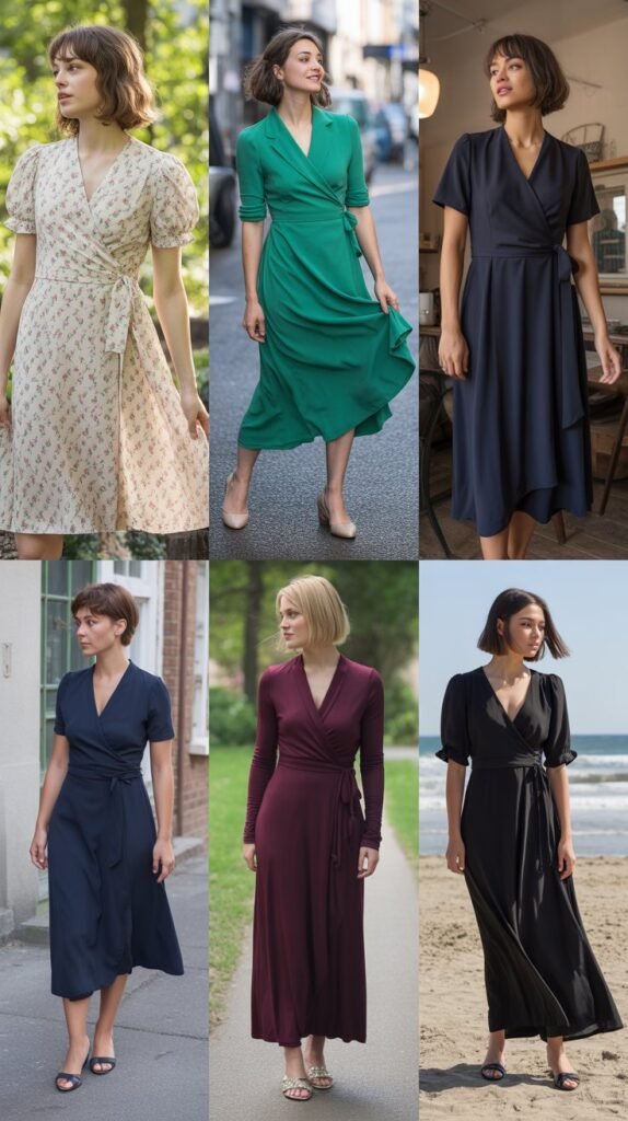 Wrap Dresses for Universally Flattering Style