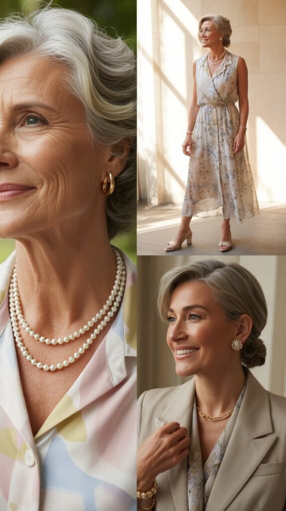 Timeless Pearl and Simple Gold Jewelry