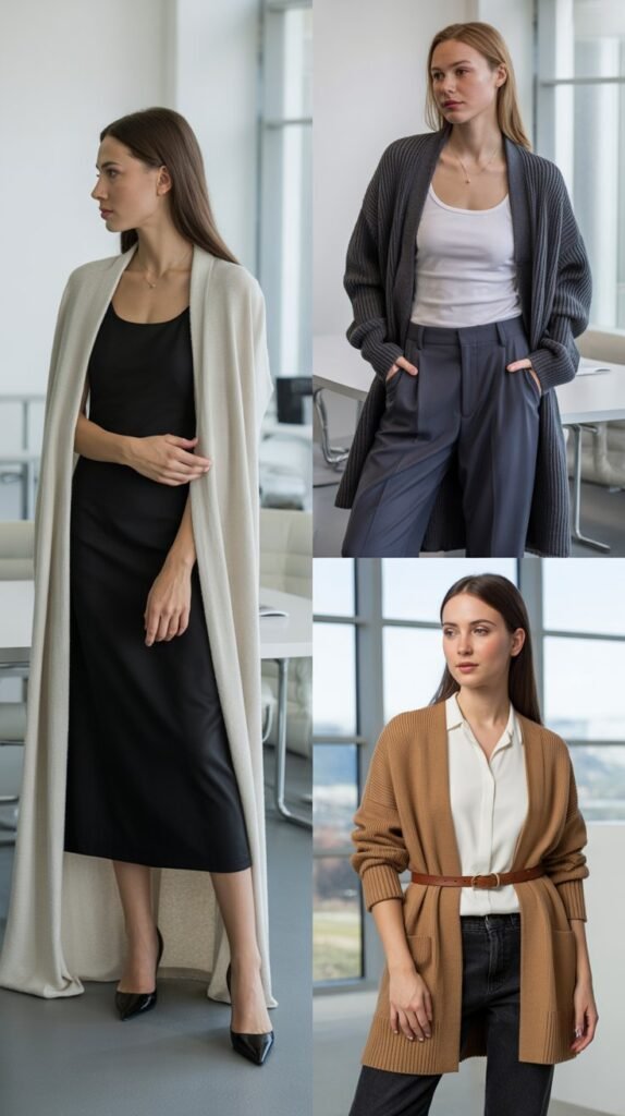 Cardigan as Outerwear