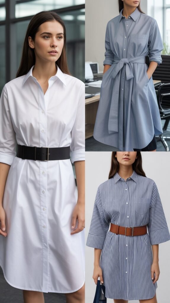  Shirt Dress Belted